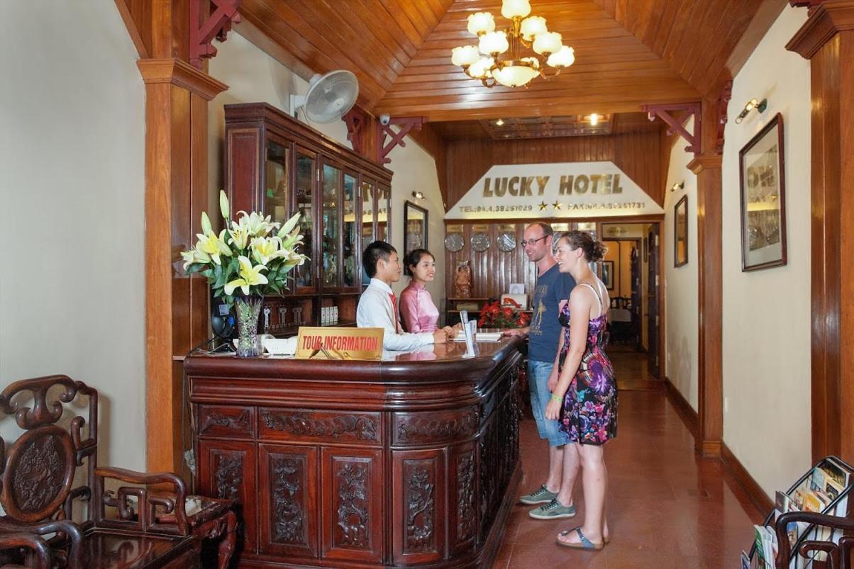 Lucky Central Hotel & Travel Hanoi Exterior photo